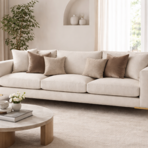 White sofa